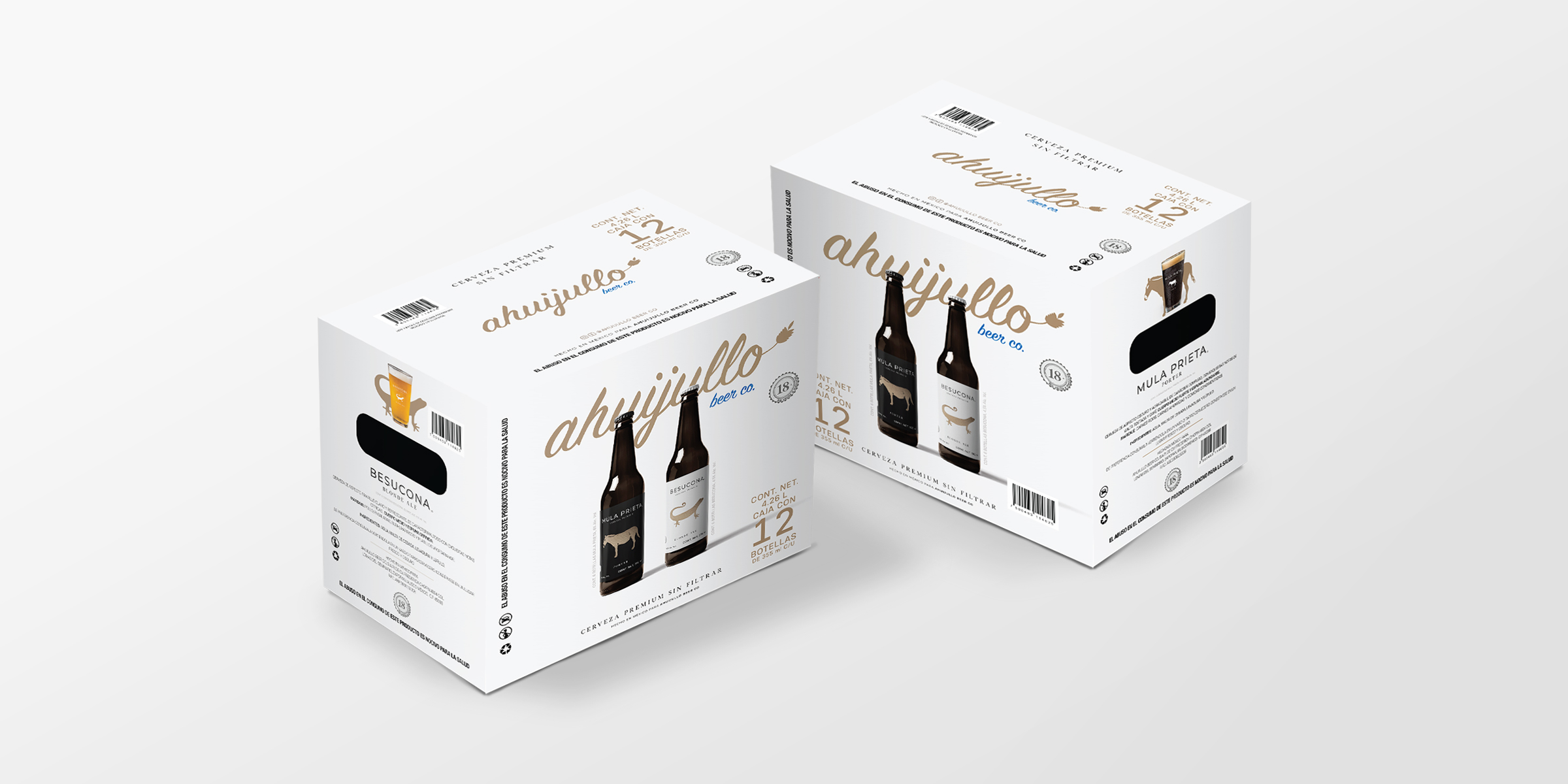 Francia Serrano Studio PortafolioCERVEZA ARTESANAL AHUIJULLO